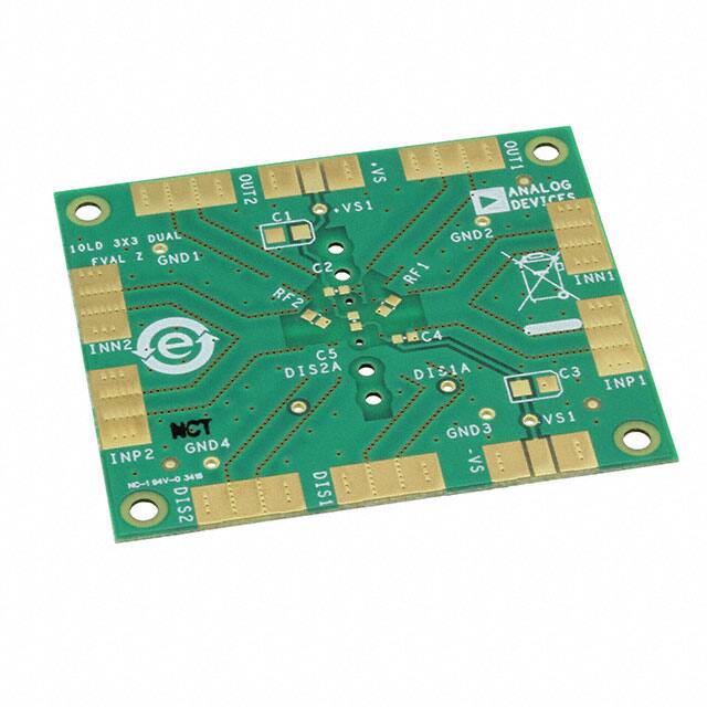 EVAL-HSAMP-2CPZ-10 Analog Devices Inc.  Cartes d'évaluation - Amplificateurs opérationnels